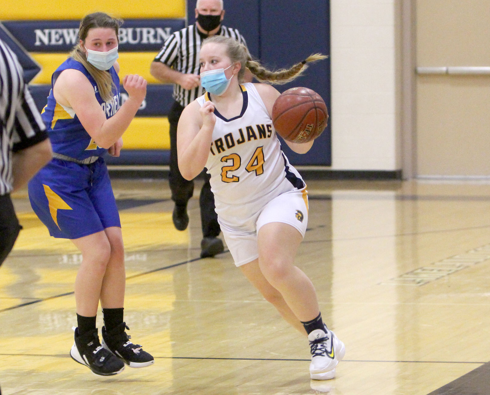 Cornell at New Auburn girls basketball 1-15-21
